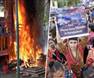 बांग्लादेश में हिंदू और मंदिरों पर हुए घटना का धनबाद के मुस्लिम समुदाय ने किया विरोध। (जागरण)