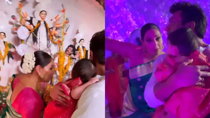 बिपाशा बसु बेटी देवी और पति करण सिंह ग्रोवर