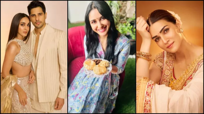 कियारा आडवाणी से कृति सेनन तक सेलेब्स ने ऐसे मनाई दुर्गा अष्टमी (फोटो क्रेडिट- इंस्टाग्राम)