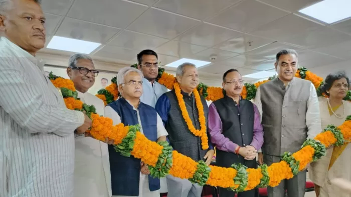 जतिंदर पाल मल्होत्रा ने चंडीगढ़ के नए BJP अध्यक्ष के रूप में पदभार ग्रहण किया