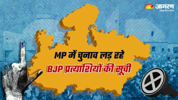 MP Election 2023: मध्य प्रदेश चुनाव में BJP ने 228 सीटों पर उतारे उम्मीदवार (फोटो जागरण ग्राफिक्स)