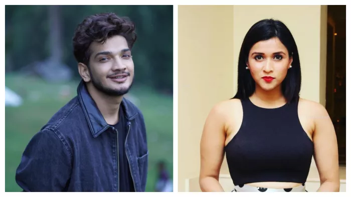 File Photo of Munawar Faruqui and Mannara Chopra