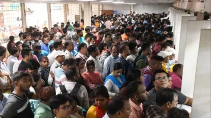 काउंसलिंग के दौरान दिनभर अफरातफरी की स्थिति रही
