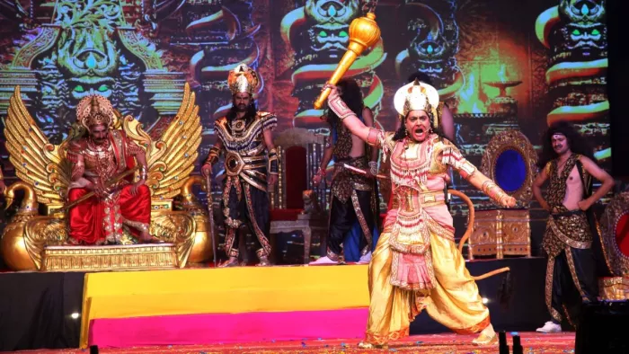 Delhi Ramleela: अंगद जैसा बलशाली दिखने के लिए बृजेश गोयल ने बढ़ाया 10 किलो वजन