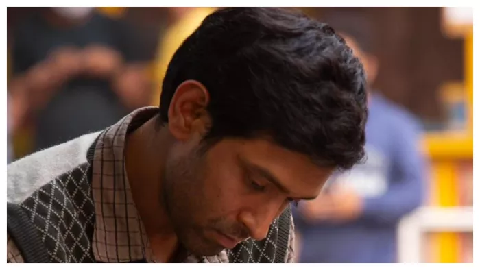 Vikrant Massey Still from Film 12th Fail