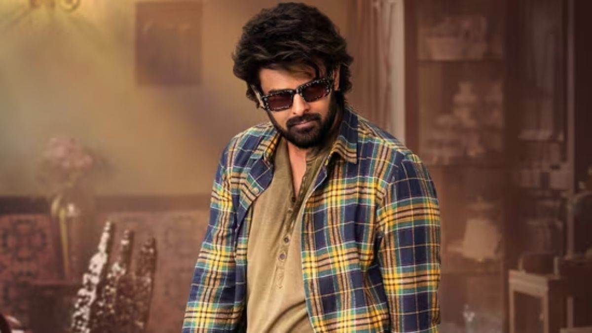 prabhas raja saab new poster unveiled ahead of his birthday fans express their excitement for movie