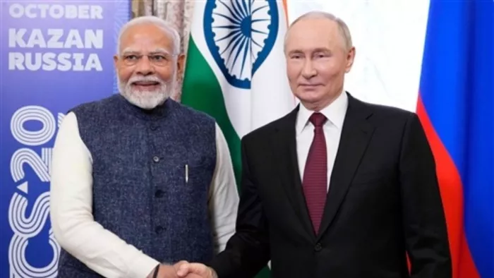 पीएम मोदी और व्लादिमीर पुतिन की द्विपक्षीय बैठक हुई (फोटो- एएनआई)