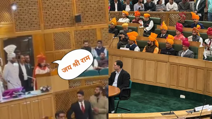 शगुन परिहार (Shagun Parihar Oath) ने संस्कृत भाषा में शपथ ग्रहण किया।