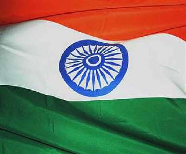 indian flag insulted in amrohas tigri fair video of tearing flag and covering shop with it goes viral