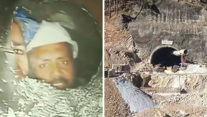 Uttarakhand Tunnel Collapse: बिहार का युवक भी सुरंग में फंसा
