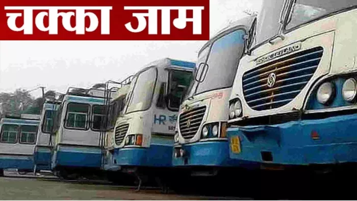 रोडवेज कर्मी 26 नवंबर को अपनी मांगों को लेकर करेंगे सीएम मनोहर लाल के आवास का घेराव। फाइल फोटो