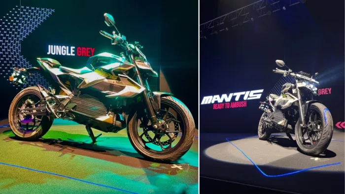 Orxa Mantis परफॉरमेंस इलेक्ट्रिक मोटरसाइकिल को भारत में लॉन्च किया गया है।