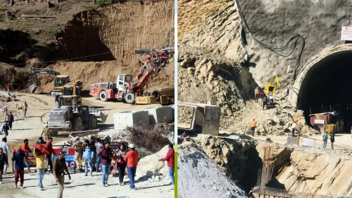 उत्तरकाशी में फंसे 41 मजदूरों को निकालने के लिए रेस्क्यू ऑपरेशन जारी है