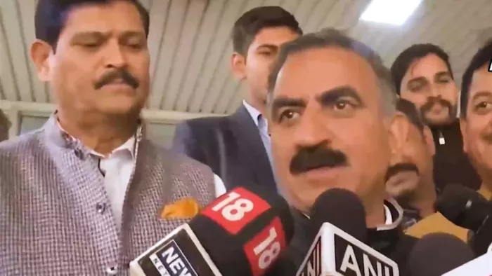 दिल्ली में CM सुक्खू की हाईकमान से नहीं हुई मुलाकात।