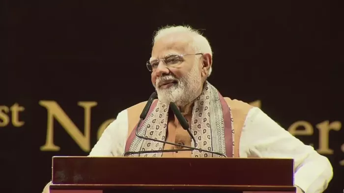 पीएम मोदी ने गुयाना में एक कार्यक्रम में भारतीय समुदाय को संबोधित किया (फोटो-एक्स)