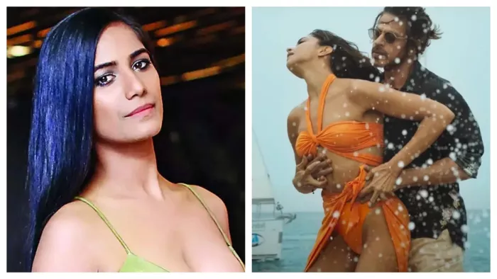 Pathaan controversy Poonam Pandey reacts on Sha rukh khan Deepika Padukone song