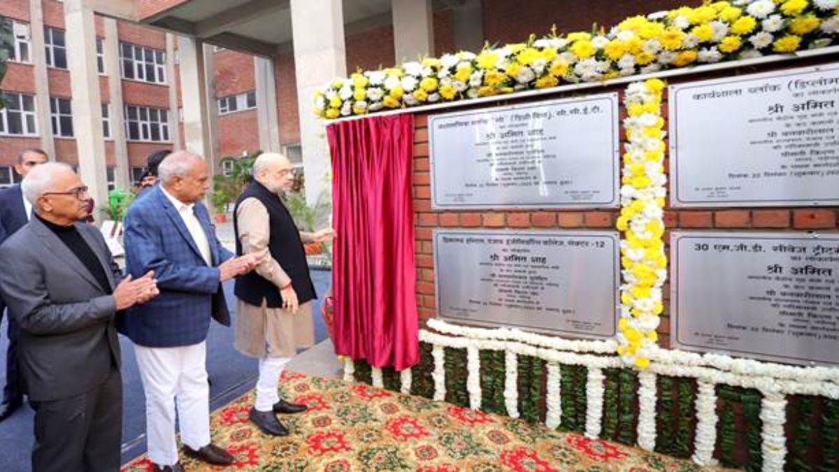 union home minister amit shah reached chandigarh inaugurated projects worth rs 368 crore