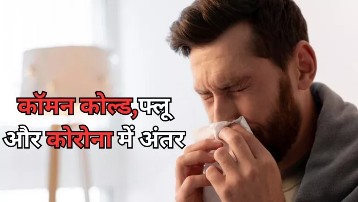 ऐसे करें कॉमन कोल्ड, फ्लू और कोरोना में अंतर