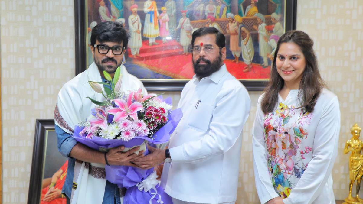 ram charan and upasana kamineni met maharashtra cm eknath shinde see photos here