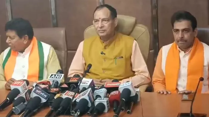 हरियाणा बीजेपी के प्रदेश अध्यक्ष मोहन लाल बड़ौली। फाइल फोटो