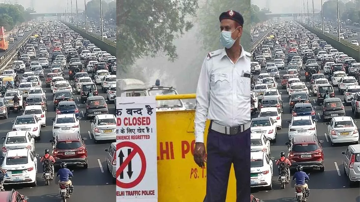 Republic Day Parade Rehearsal: थम गए वाहनों के पहिए, दिल्ली-गुरुग्राम एक्सप्रेस-वे पर लगा 6 KM लंबा जाम