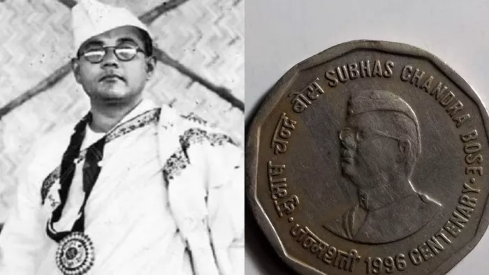 नेताजी की जन्म शताब्दी वर्ष से एक साल पहले जारी हुआ सिक्का