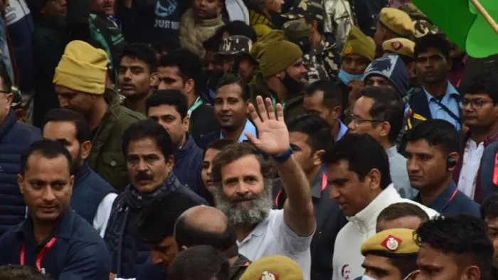 राहुल गांधी की भारत जोड़ो यात्रा इन दिनों जम्मू-कश्मीर में हैं
