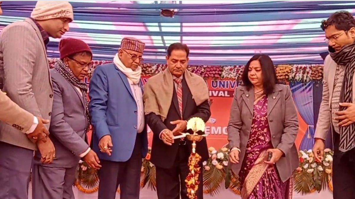 vice chancellor of lnmu darbhanga expressed his feelings regarding kk pathak said pathak ji chale jaenge bhav chala jayega