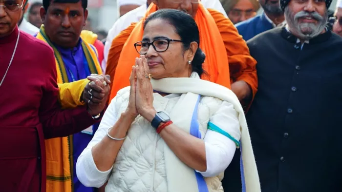सुभाष चंद्र बोस की जयंती पर CM ममता ने मोदी सरकार पर कसा तंज। (फोटो एएनआई)