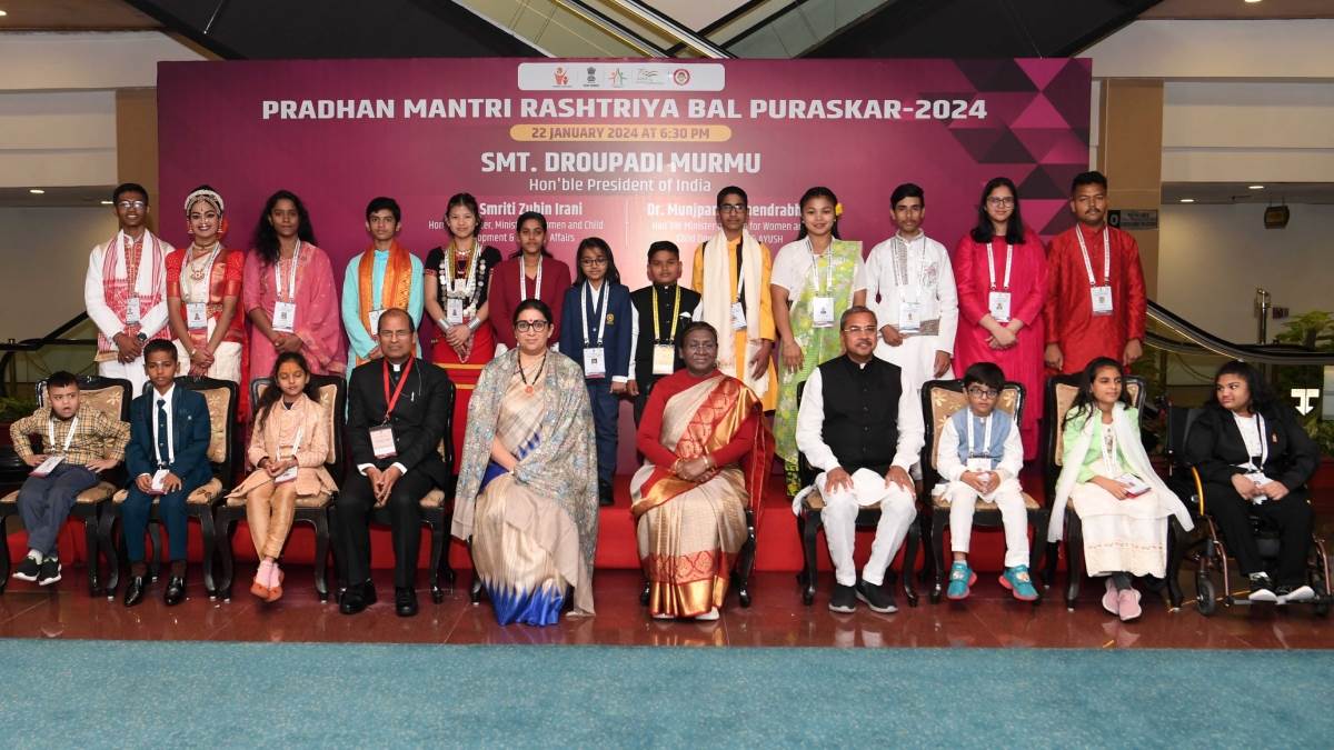 pm modi met 19 award winning children during the meeting the pm had interesting discussions on many issues like sports