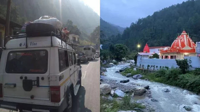 कैंची में टैक्सी संचालन को लेकर हंगामा