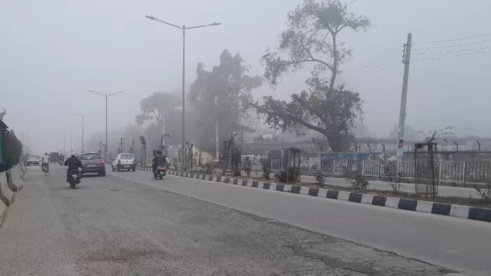 अंबाला में कुछ इस तरह से रहा सोमवार का मौसम