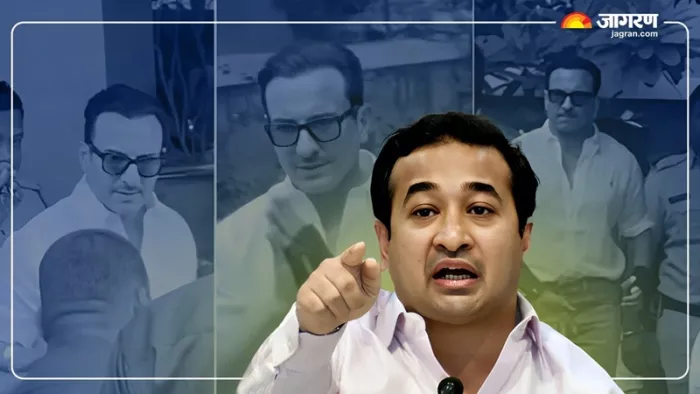 सैफ अली खान को लेकर महाराष्ट्र के मंत्री ने विवादित बयान दिया है।(फोटो सोर्स: सोशल मीडिया)