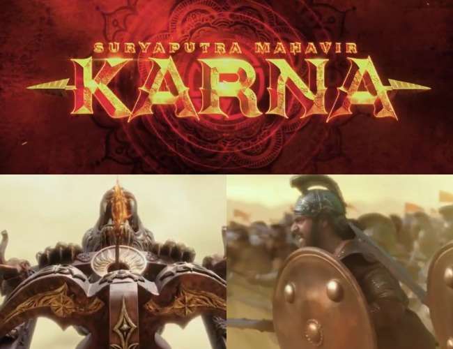 WATCH Bollywood Film Surya Putra Mahavir Karna Announced Based On Mahabharat's Baahubali ...