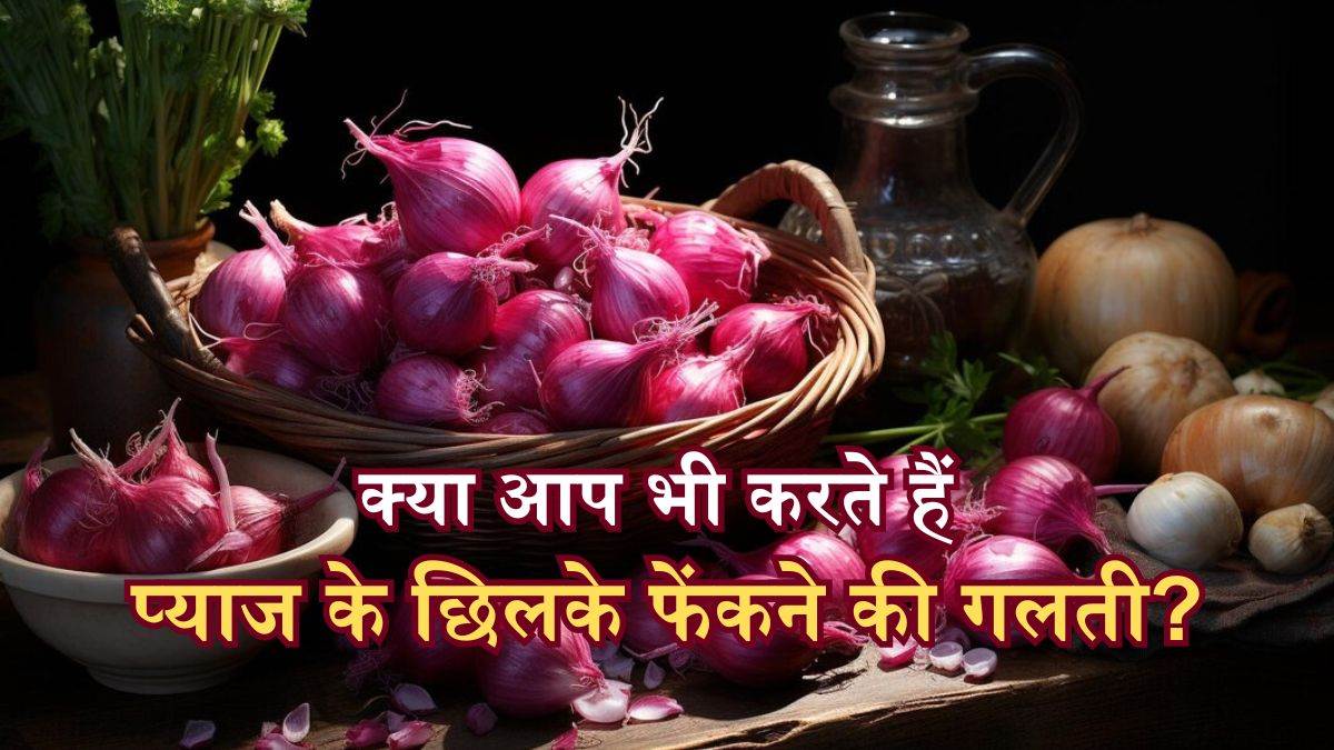 Onion Peel Benefits प्याज के छिलके फेंकना नहीं है समझदारी, ऐसी करेंगे
