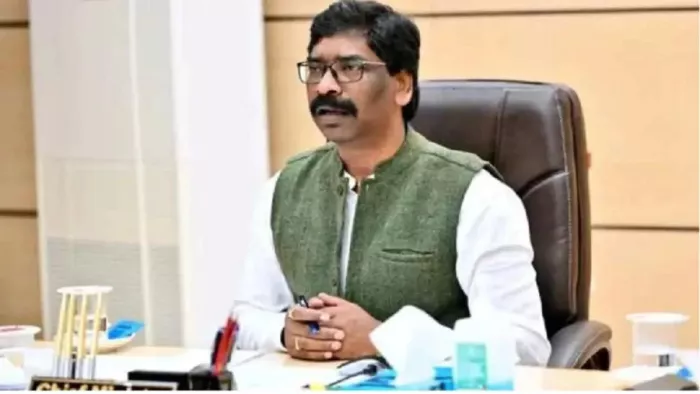 झारखंड के पूर्व मुख्यमंत्री हेमंत सोरेन की फाइल फोटो।