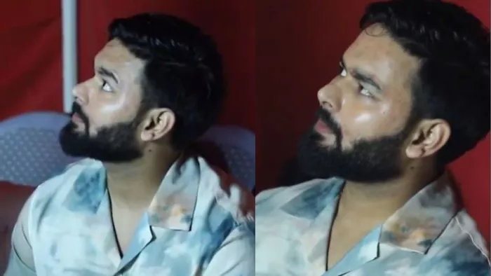 ऋषभ पंत का वीडियो हुआ वायरल। फोटो- स्क्रीन ग्रैब