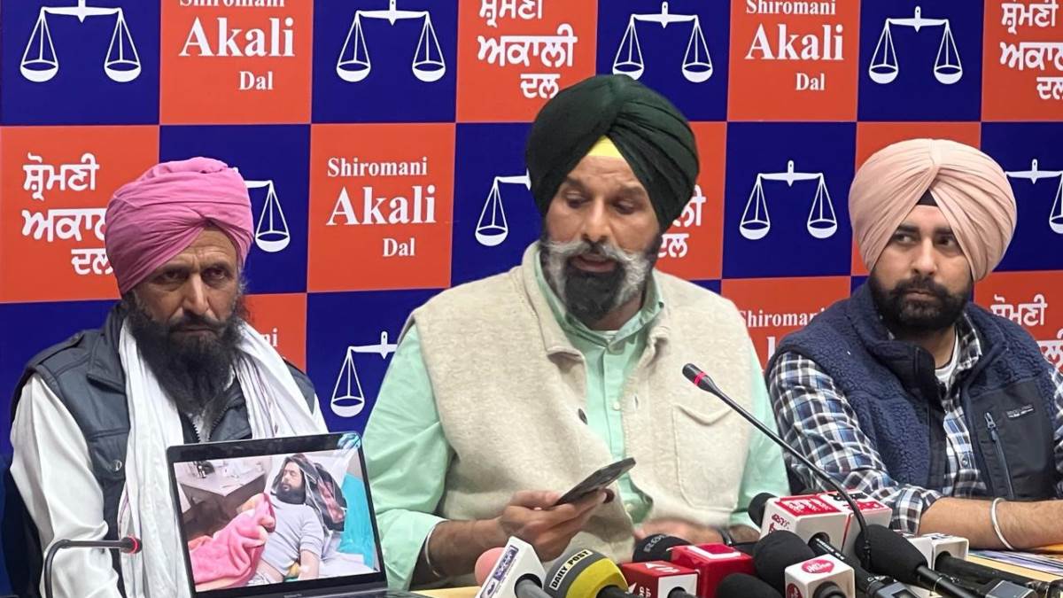 majithia serious allegations against haryana police said no medical services were given for farmers