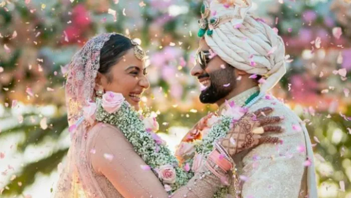 रकुल प्रीत सिंह-जैकी भगनानी का सेकंड वेडिंग लुक आया सामने/ Photo - Instagram