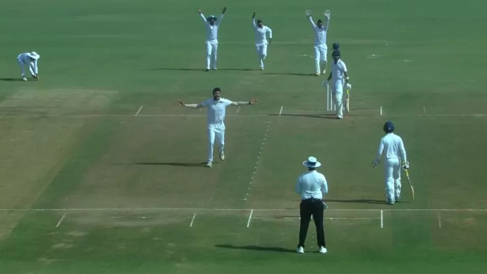 रणजी ट्रॉफी क्वार्टर फाइनल के मैच। फोटो- BCCI