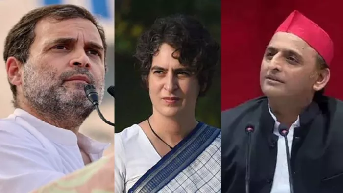 भारत जोड़ों न्याय यात्रा में राहुल, प्रियंका और अखिलेश दिखेंगे साथ।