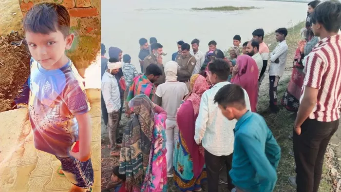 हापुड़ में बच्चे की हत्या कर रातभर शव के साथ सोया आरोपी परिवार। जागरण फोटो