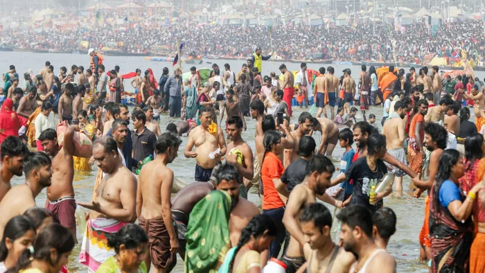 गंगा-यमुना के विभिन्न स्थानों पर जल की गुणवत्ता में सुधार दर्ज किया गया (फोटो- एएनआई)