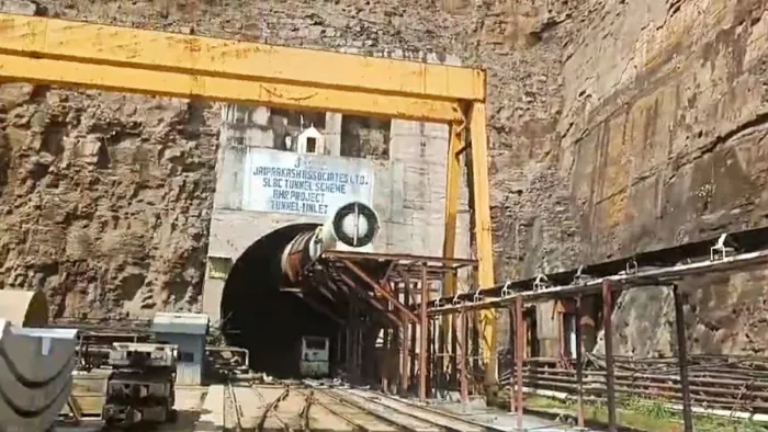 तेलंगाना सुरंग हादसे में राहत और बचाव कार्य जारी। (फोटो- एएनआई)