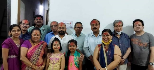 बंग साहित्य सम्मेलन ने मनाया वसंत उत्सव