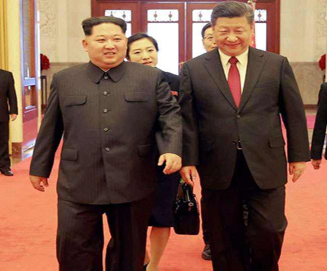 North Korea is intensifying relations with China to deal with anti-forces. File photo.
