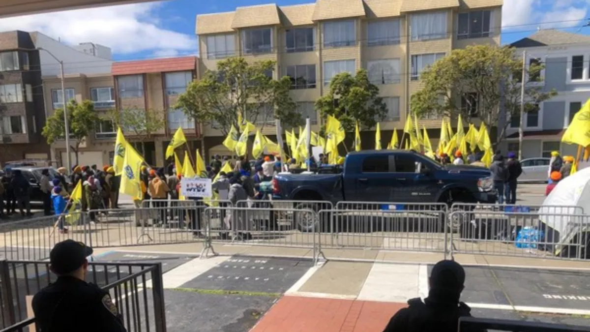 सैन फ्रांसिस्को में खालिस्तानी समर्थकों का विरोध प्रदर्शन, भारतीय वाणिज्य दूतावास के पास बढ़ाई गई सुरक्षा
