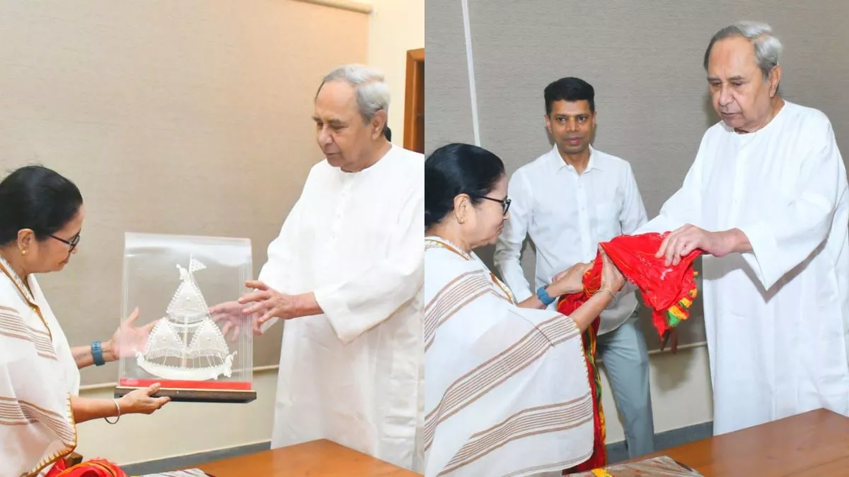 बंगाल की मुख्यमंत्री ममता बनर्जी ने CM पटनायक से की मुलाकात, गेस्ट हाउस के लिए जमीन देने के लिए दिया धन्यवाद