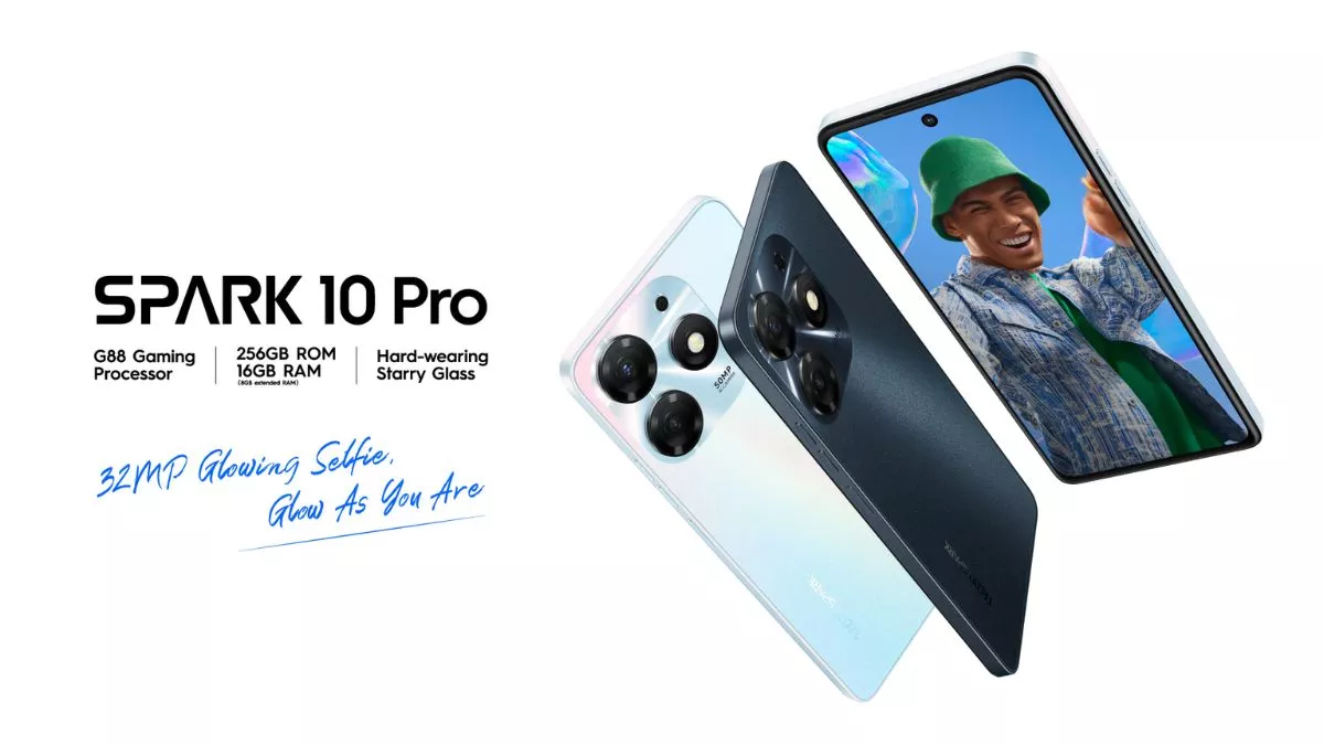 32MP सेल्फी कैमरा के साथ Tecno Spark 10 Pro हुआ लॉन्च, 12 हजार की रेंज में मिलेगा 16GB रैम वाला स्मार्टफोन
