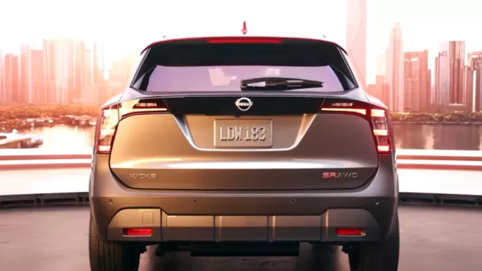 New Nissan Kicks SUV के डिजाइन से पर्दा हट गया है।